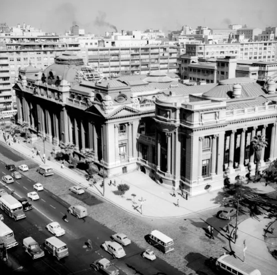 Biblioteca Nacional entre 1963 y 1970.