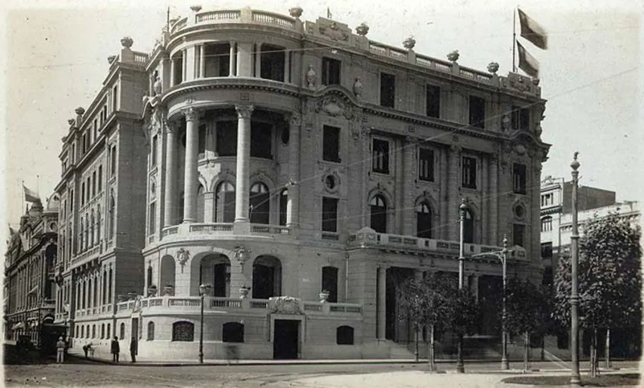 Club de la Unión en Alameda, década de 1920.