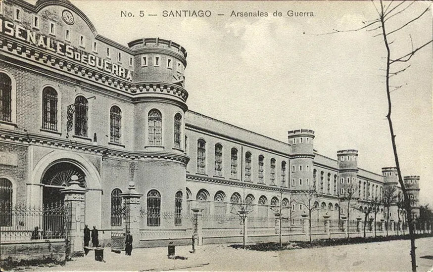 Arsenales de Guerra de Santiago, principios de Siglo XX.