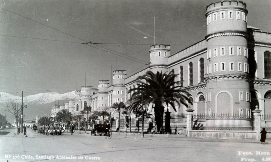 Edificio de Arsenales de Guerra, en 1959.