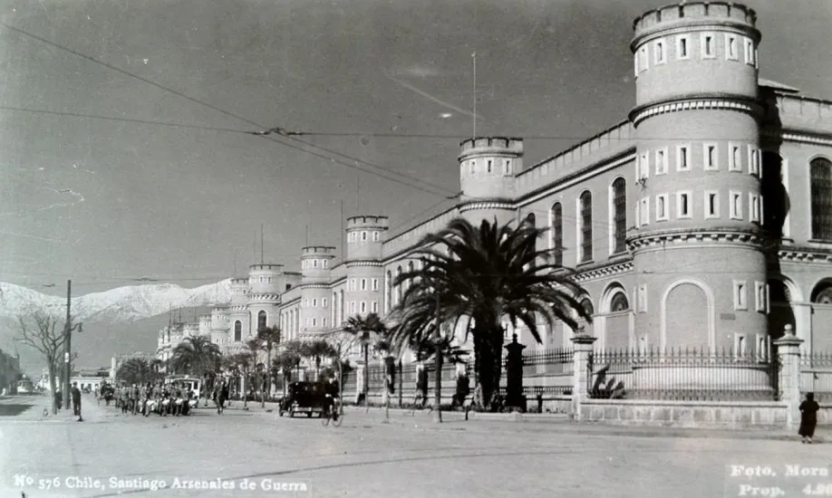 Edificio de Arsenales de Guerra, en 1959.