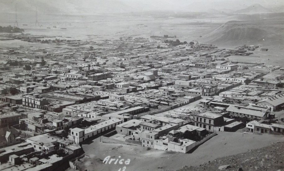 Vista General de Arica, posterior a 1917
