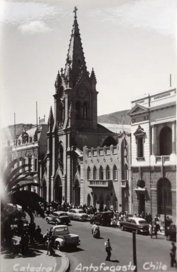 Catedral de Antofagasta circa 1945