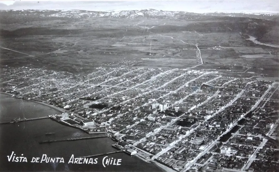 Punta Arenas desde el aire