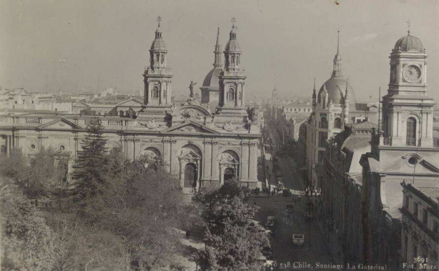 Plaza de Armas en 1940