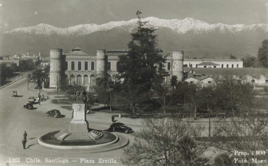 Plaza Ercilla y Arsenales de guerra en 1959