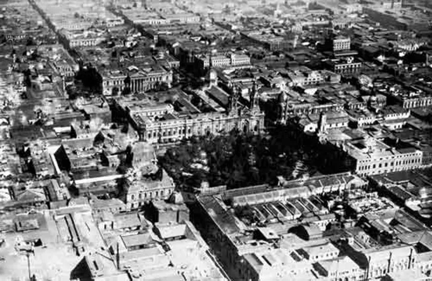 Plaza de Armas en 1929