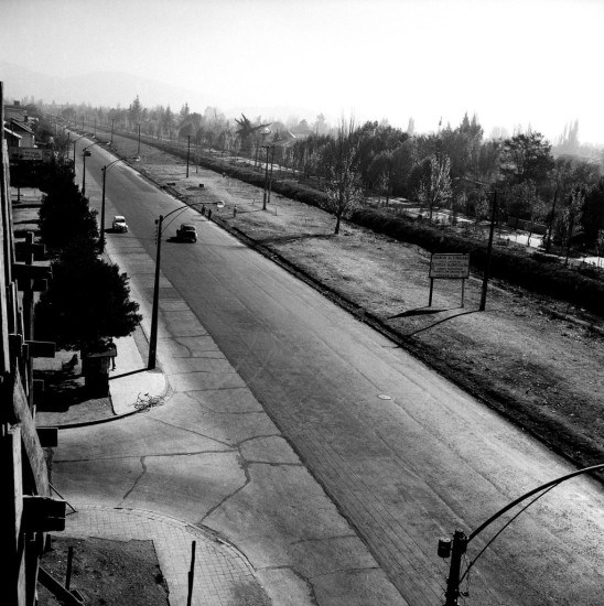 Ensanche Avda. Tobalaba alrededor de 1960