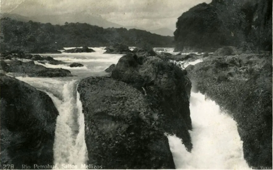 Saltos del Petrohue en 1944