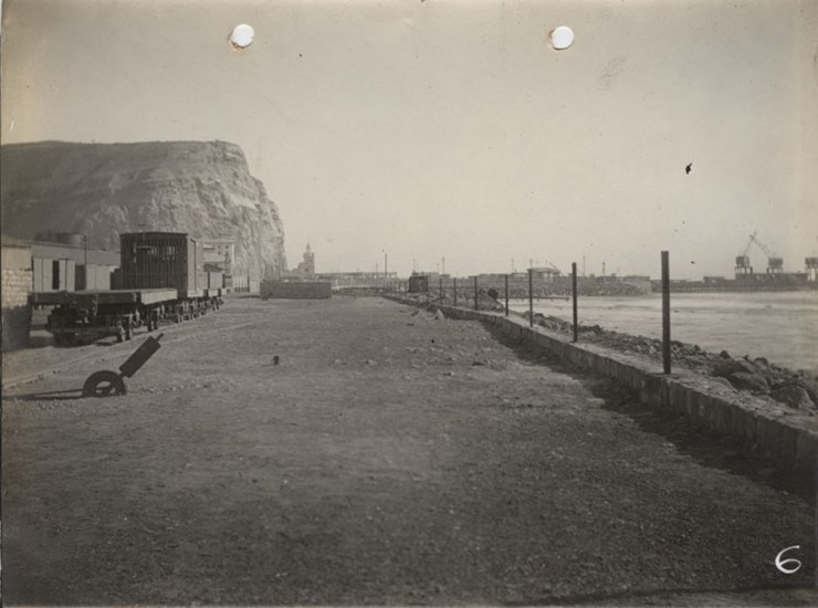 Estación de Ferrocarril y Morro de Arica 1929