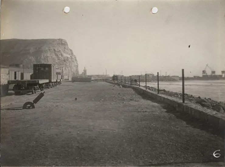 Estación de Ferrocarril y Morro de Arica 1929