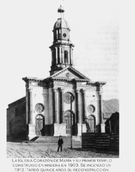 Antigua Iglesia Misioneros del Corazon de Maria 1911