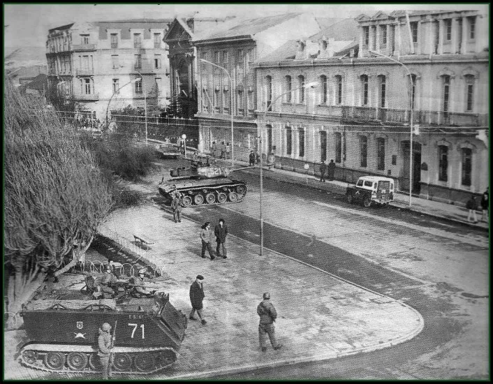 Plaza de Punta Arenas 11 de Sept de 1973