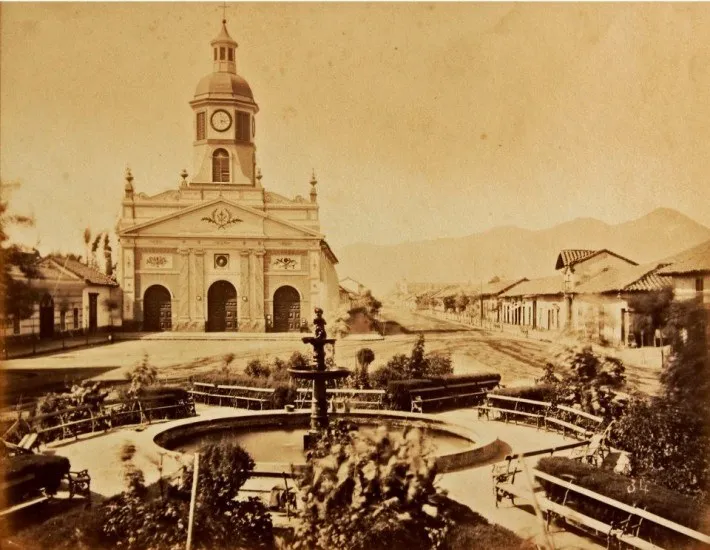 Recoleta Franciscana en 1860