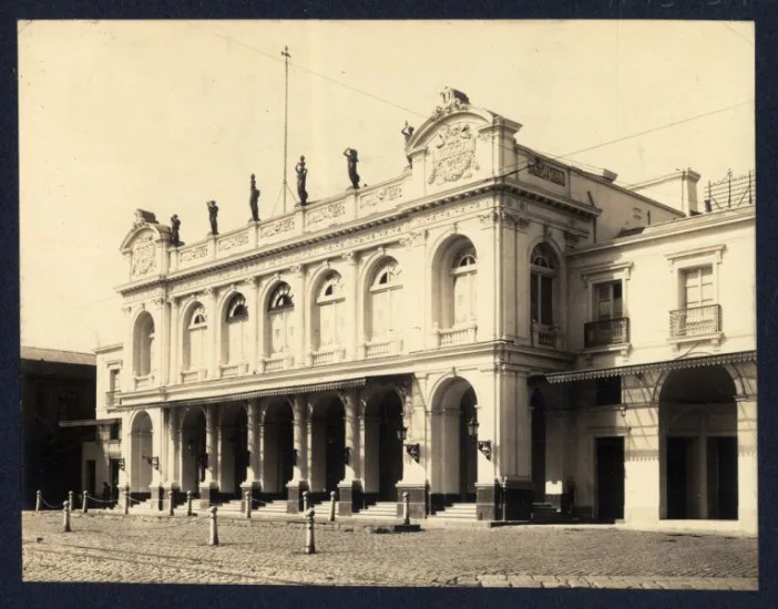 Teatro Municipal en 1906