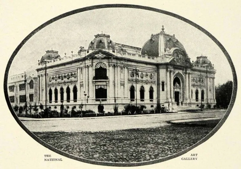 Museo Nacional de Bellas Artes en 1917