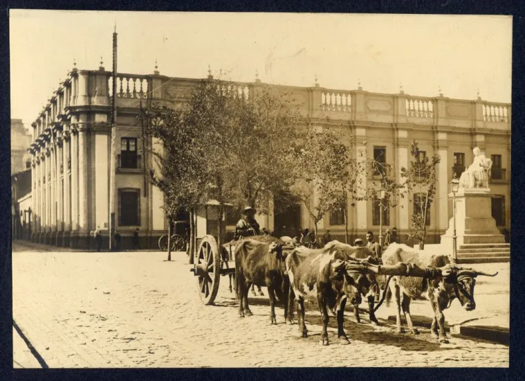 Tribunales de Justicia en 1906
