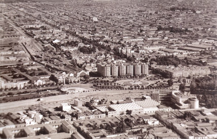 Santiago desde Cerro San Cristobal, ca.1935