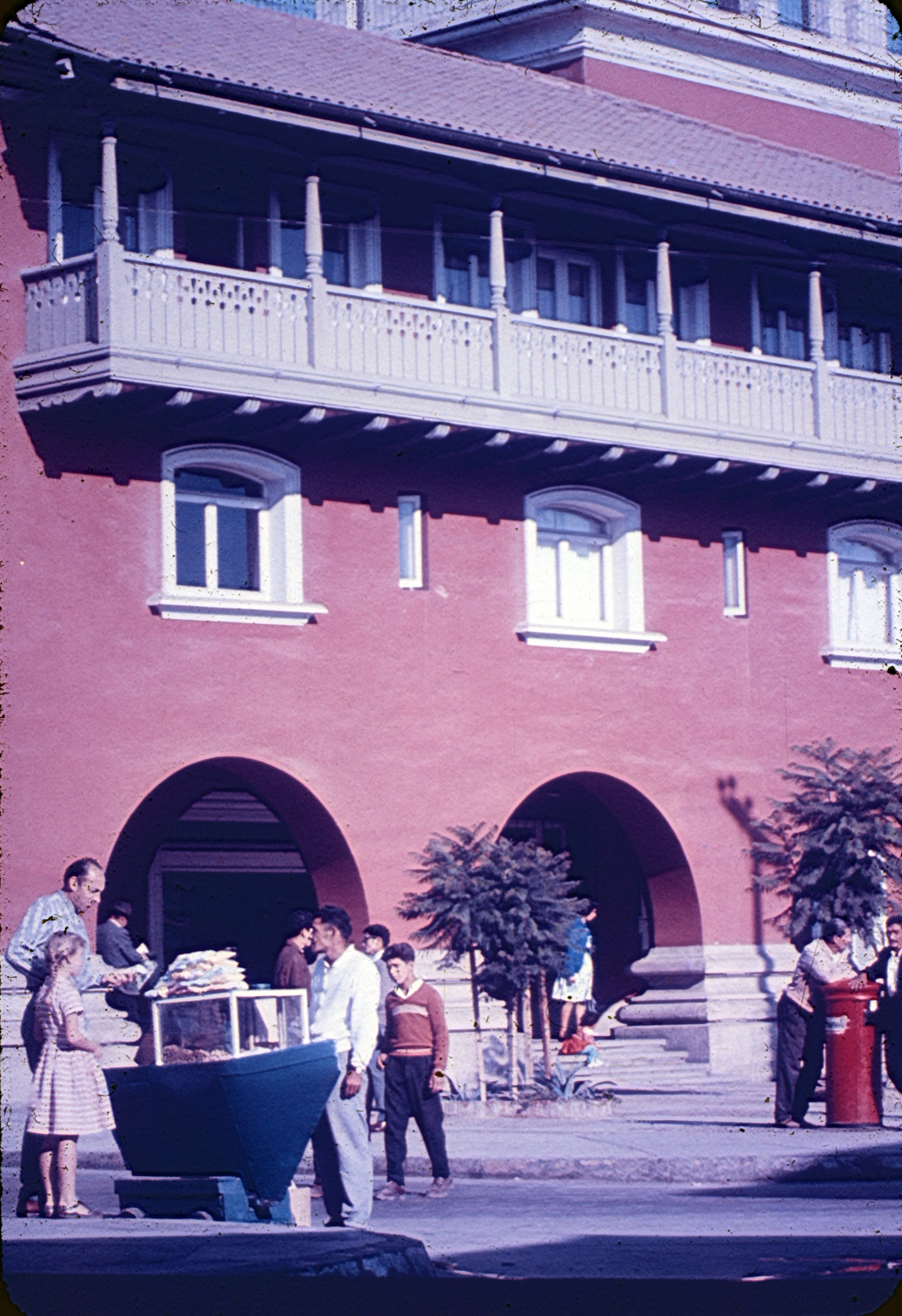 Carrito manicero en La Serena, 1960s