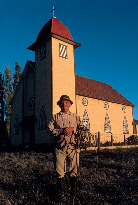 Iglesia Santa Cruz en 1987