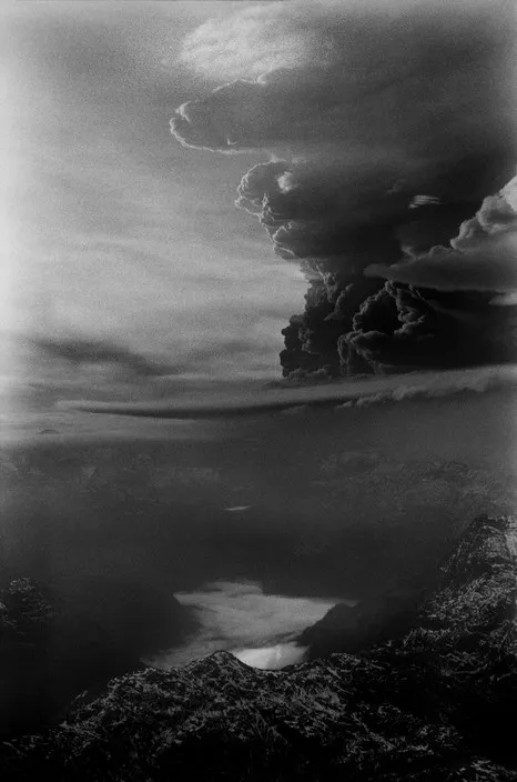 Erupción del Volcán Puyehue en 1960