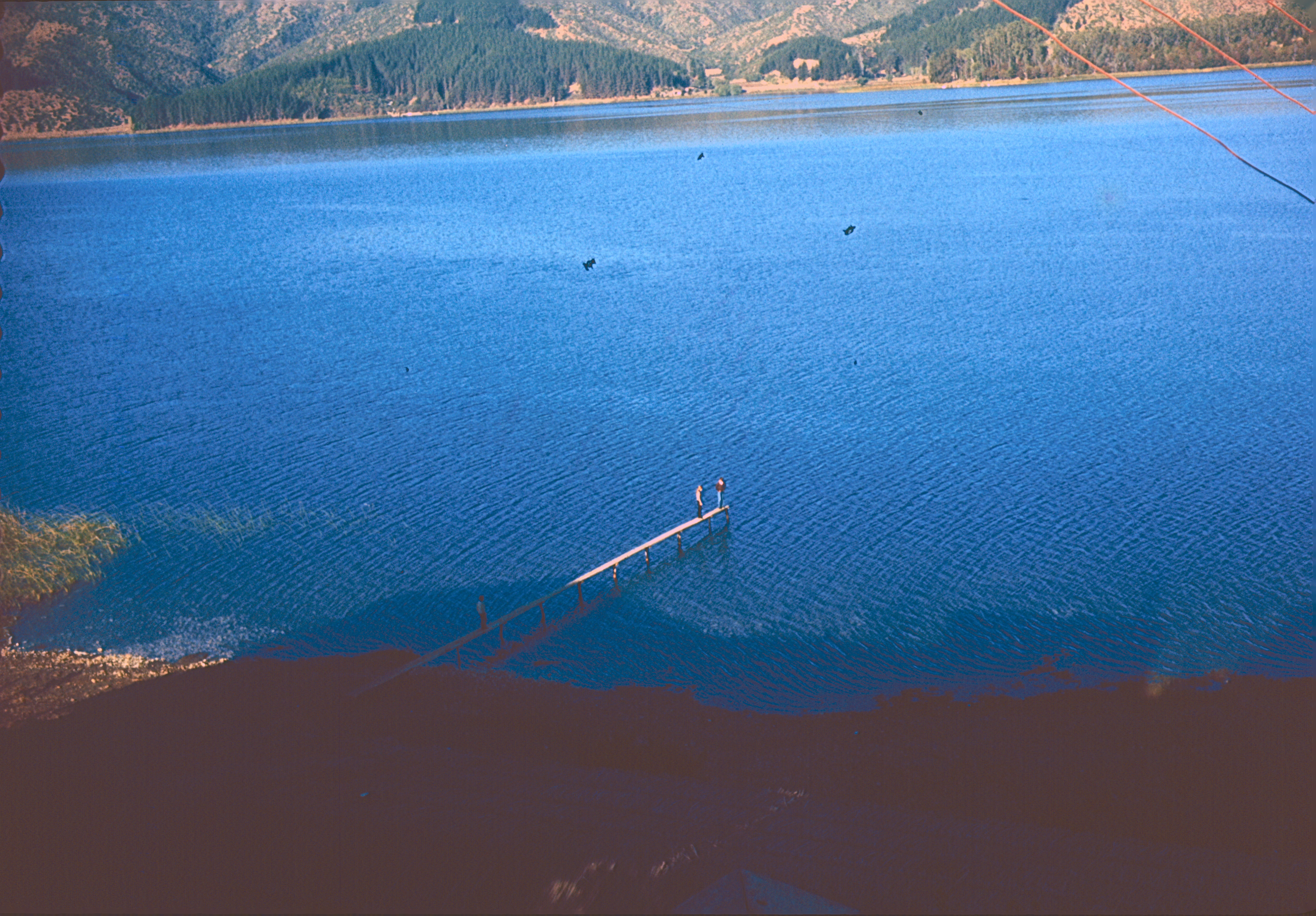 Lago Peñuelas en 1964