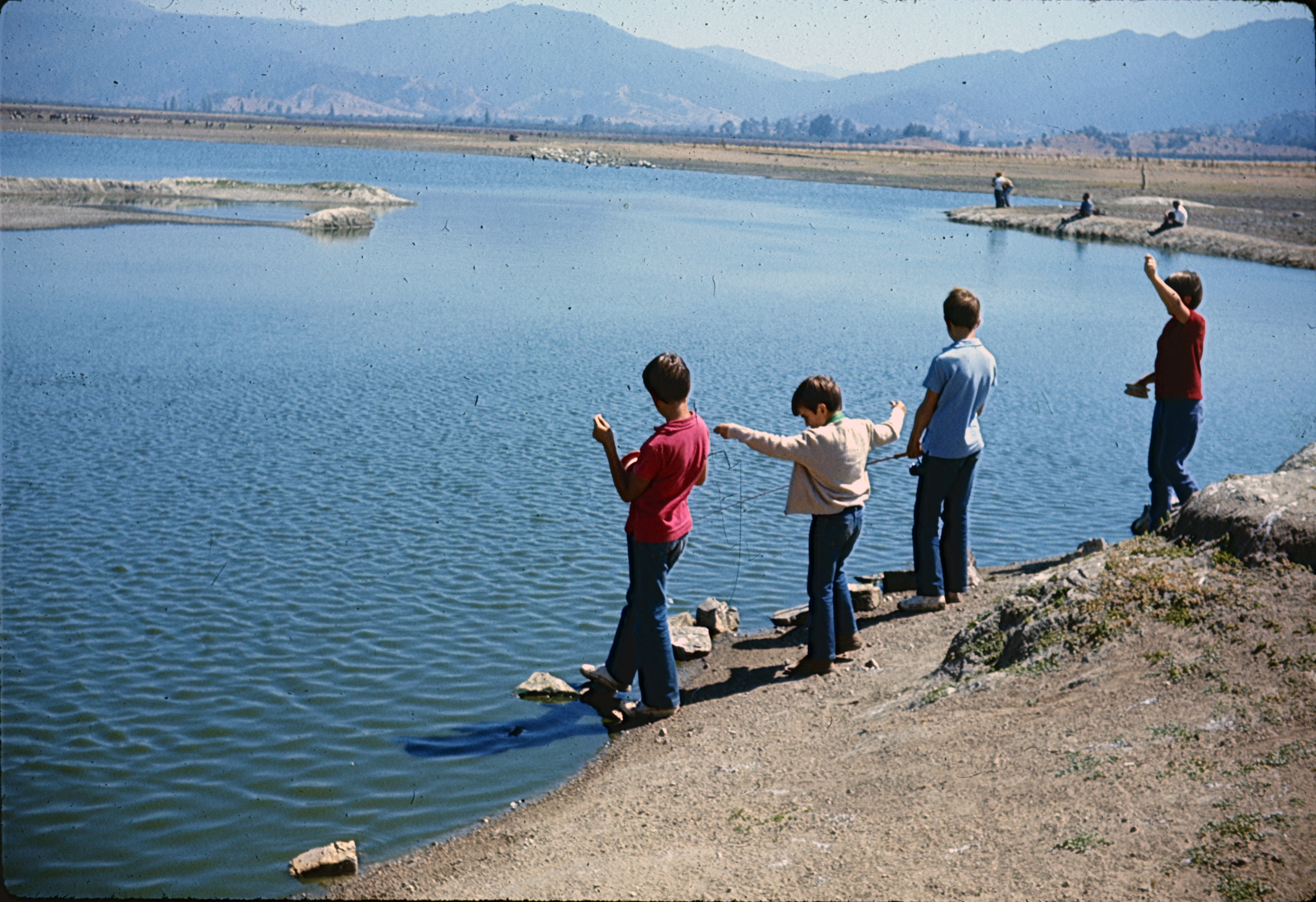 Lago Peñuelas en 1964