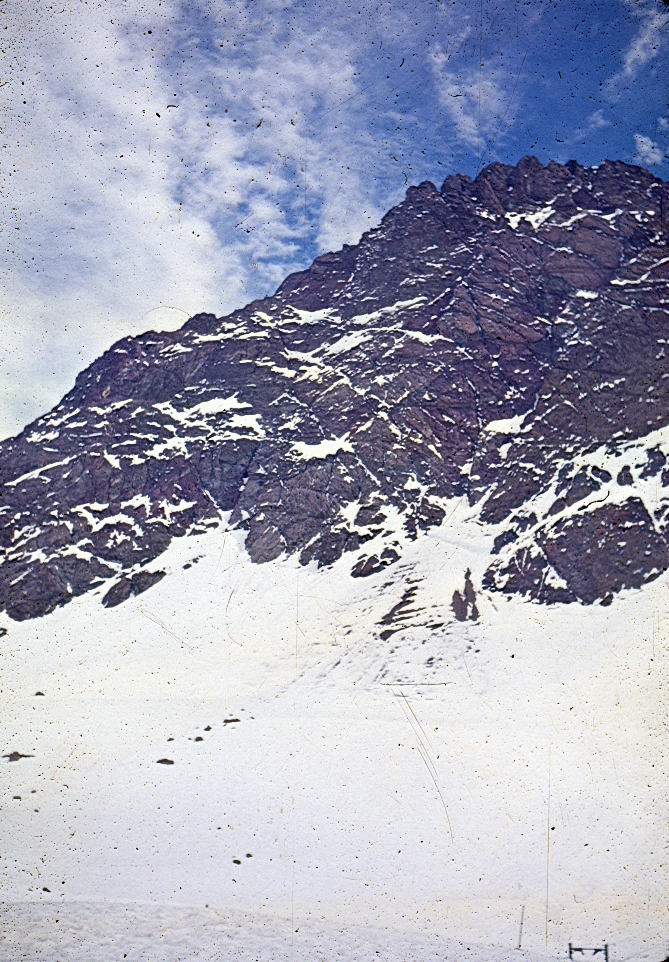 Alguna cumbre en Portillo en los 60s