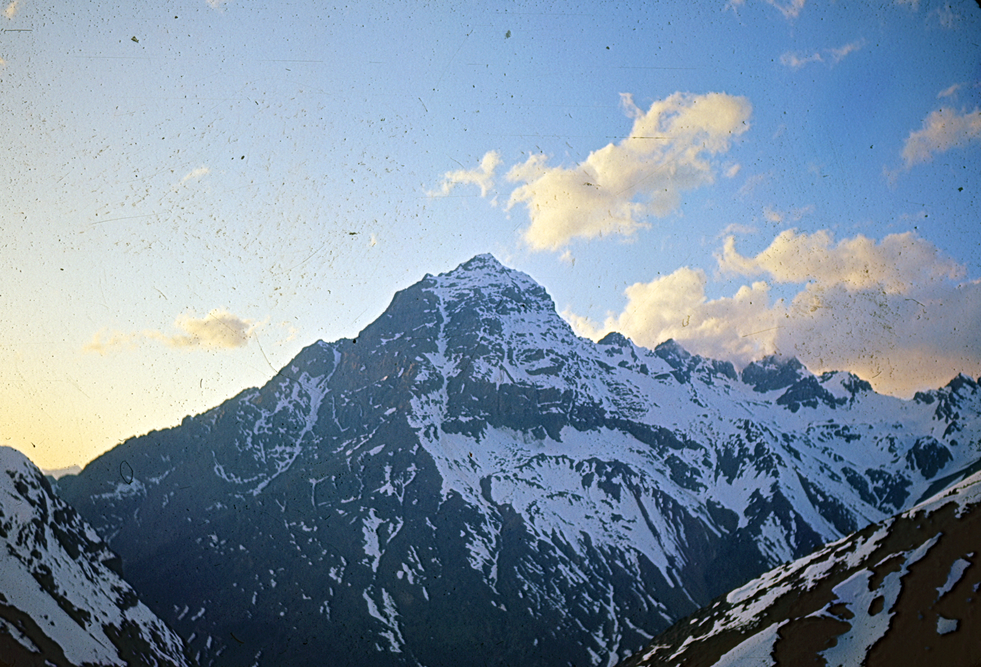 Alguna cumbre en Portillo en los 60s