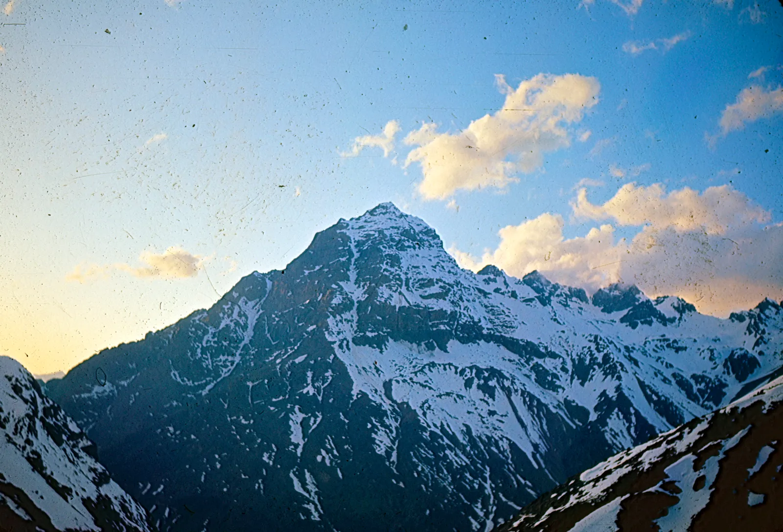 Alguna cumbre en Portillo en los 60s