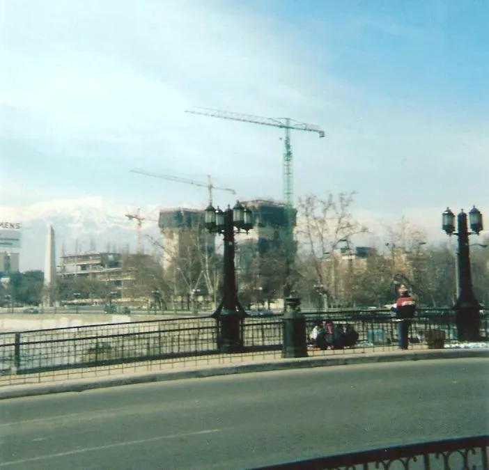 Construcción Torre Telefónica, año 1994