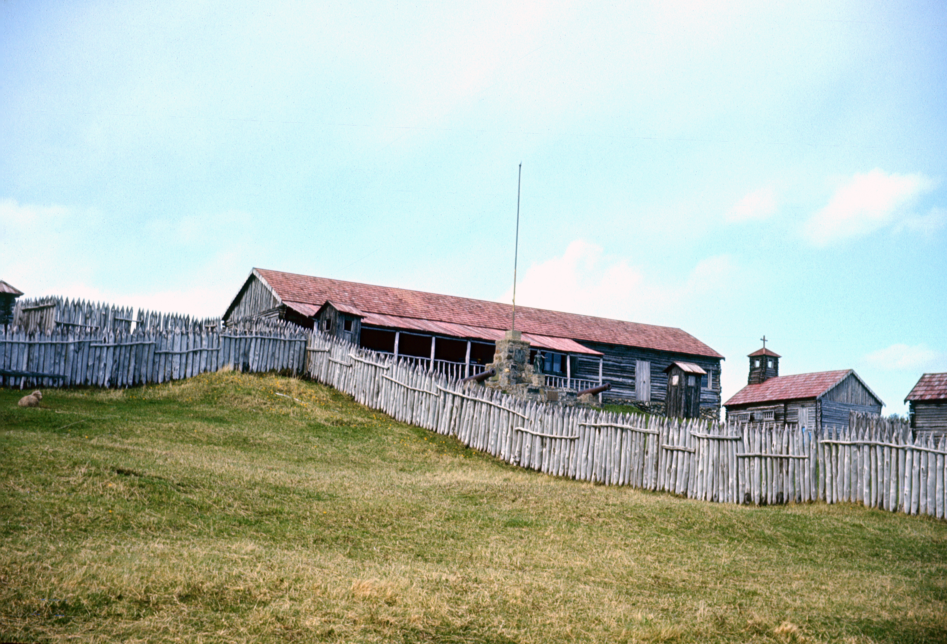 Fuerte Bulnes en 1987