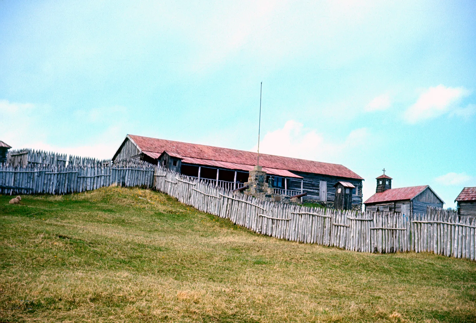 Fuerte Bulnes en 1987
