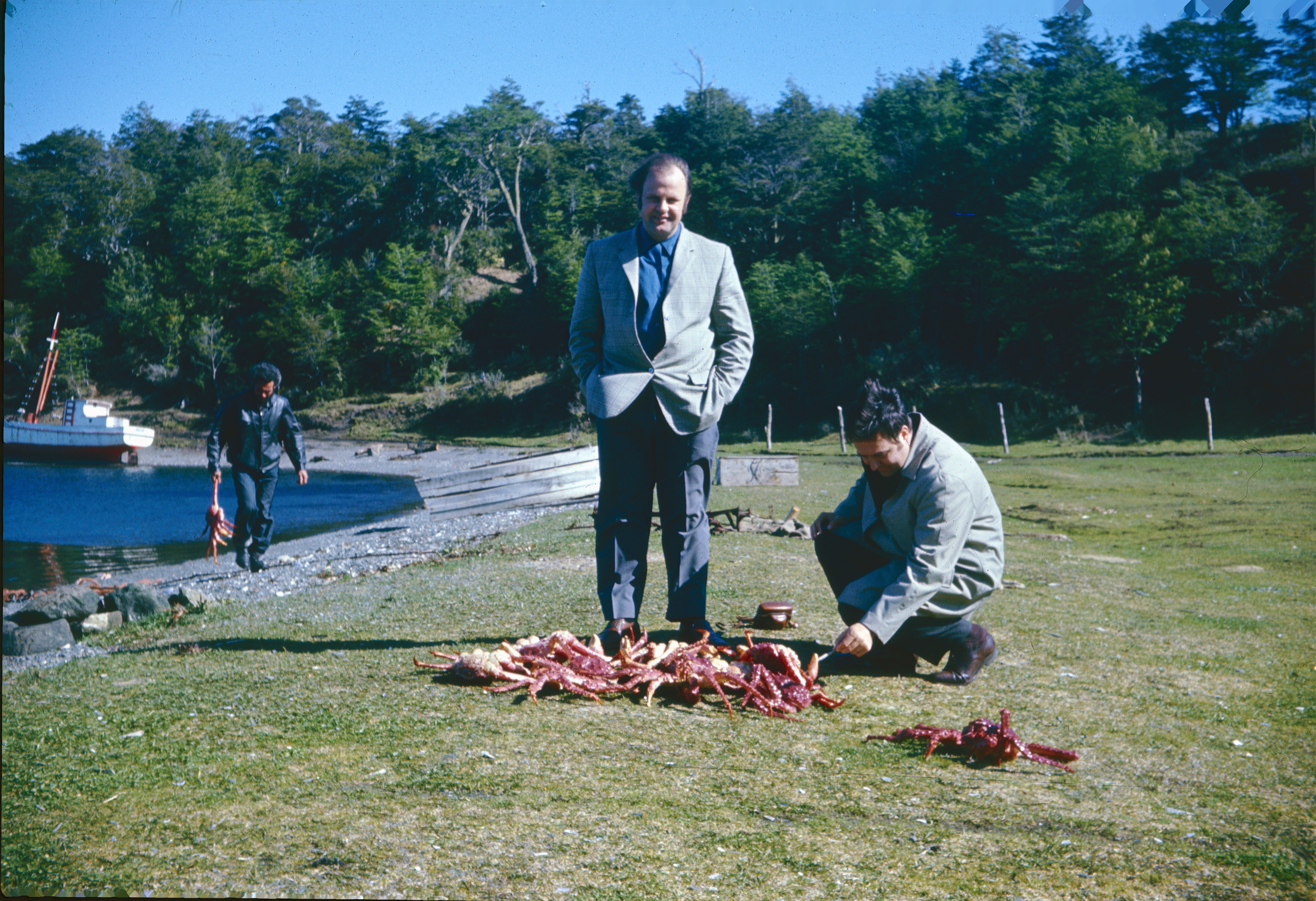 Pescador de Centollas en 1967