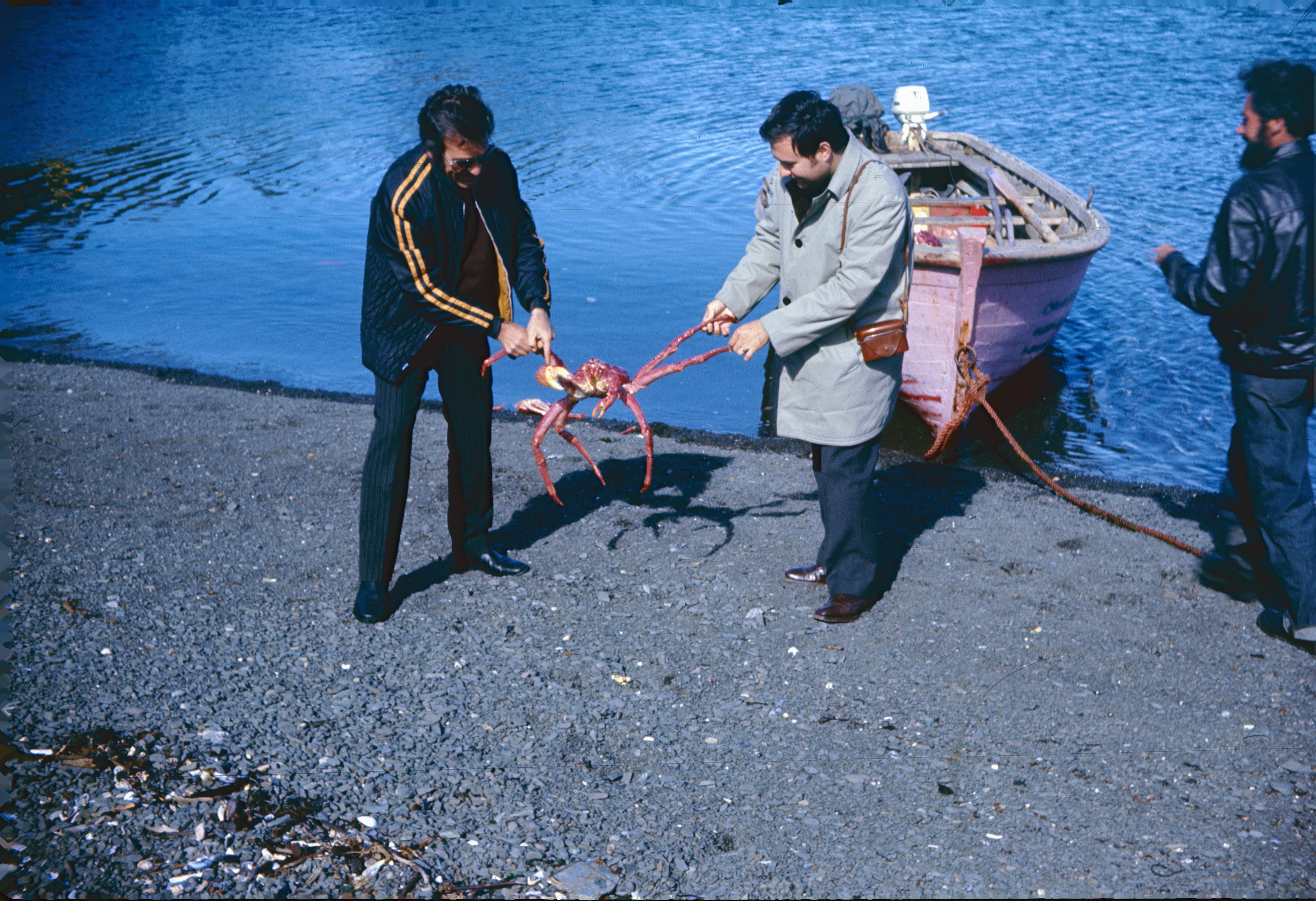 Pescador de Centollas en 1967