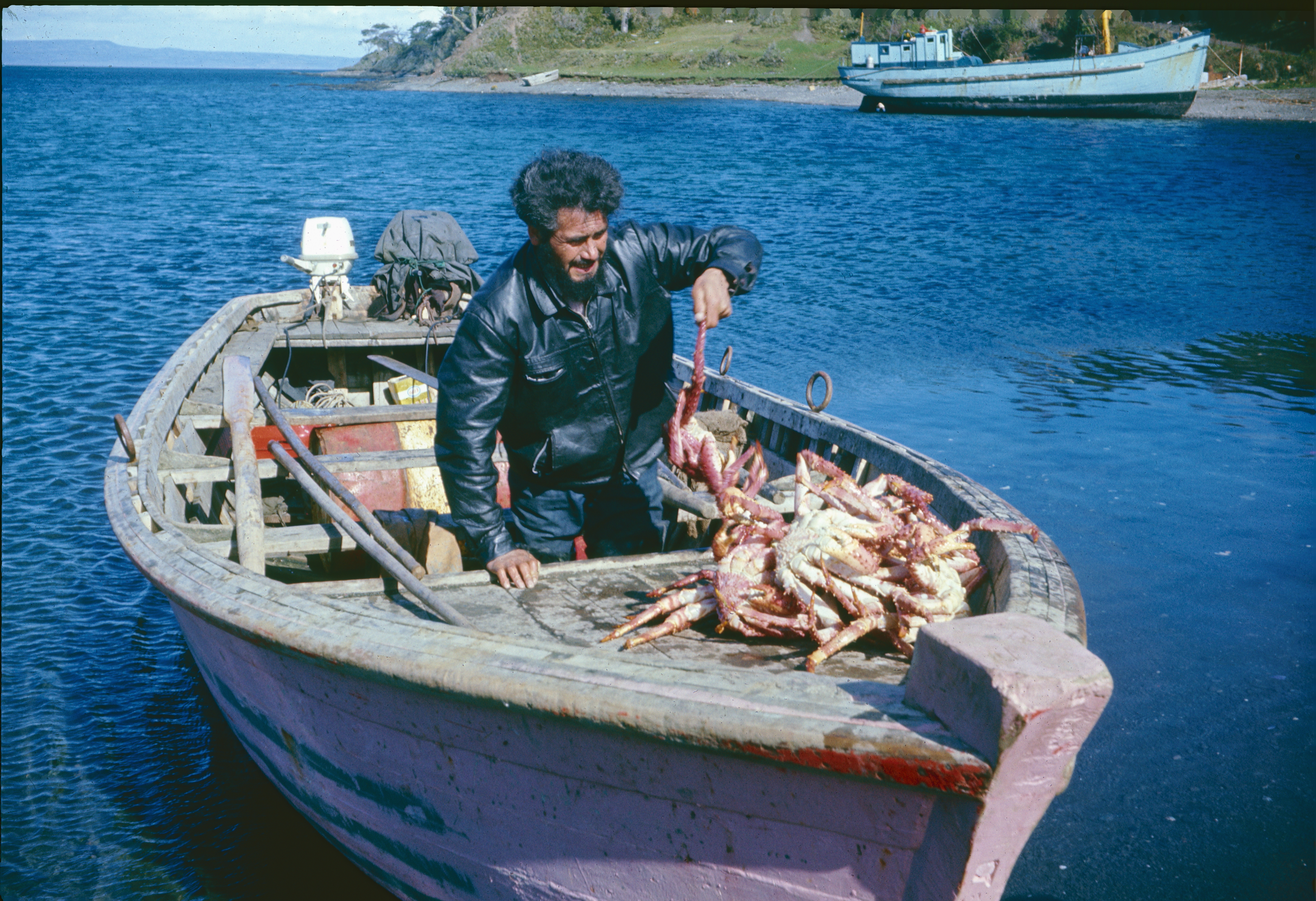 Pescador de Centollas en 1967