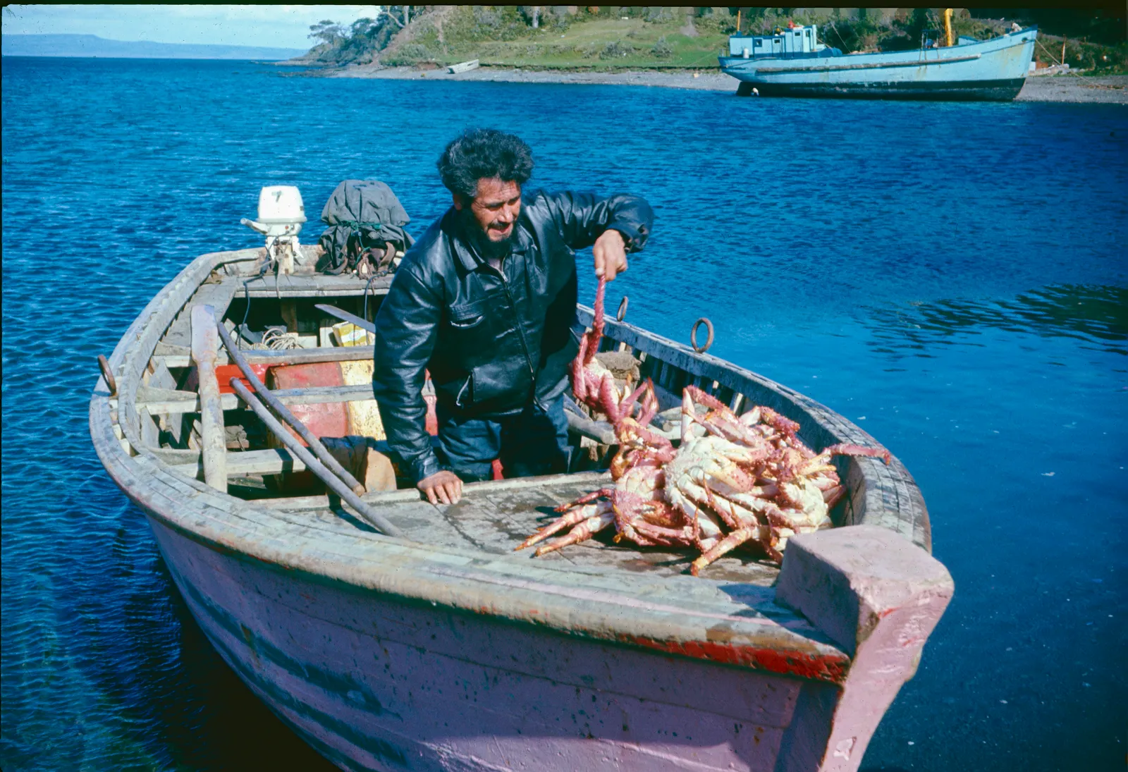 Pescador de Centollas en 1967