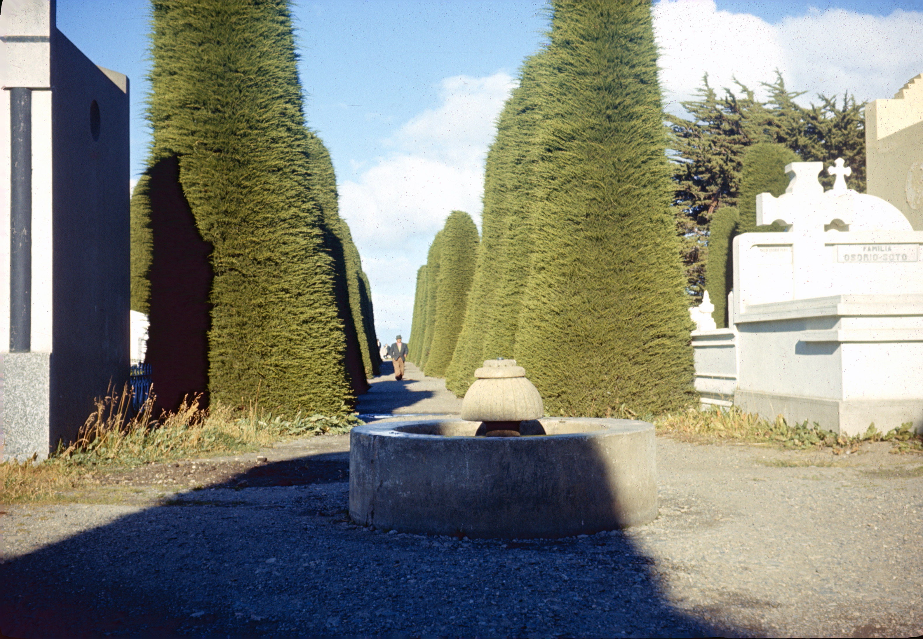 Cementerio de Punta Arenas en los años 60s