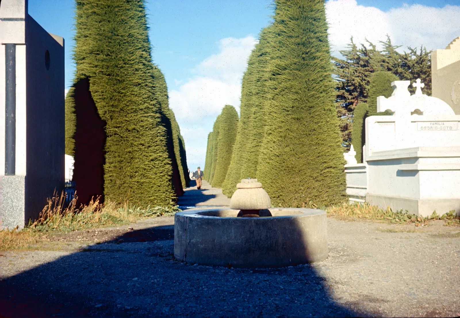 Cementerio de Punta Arenas en los años 60s