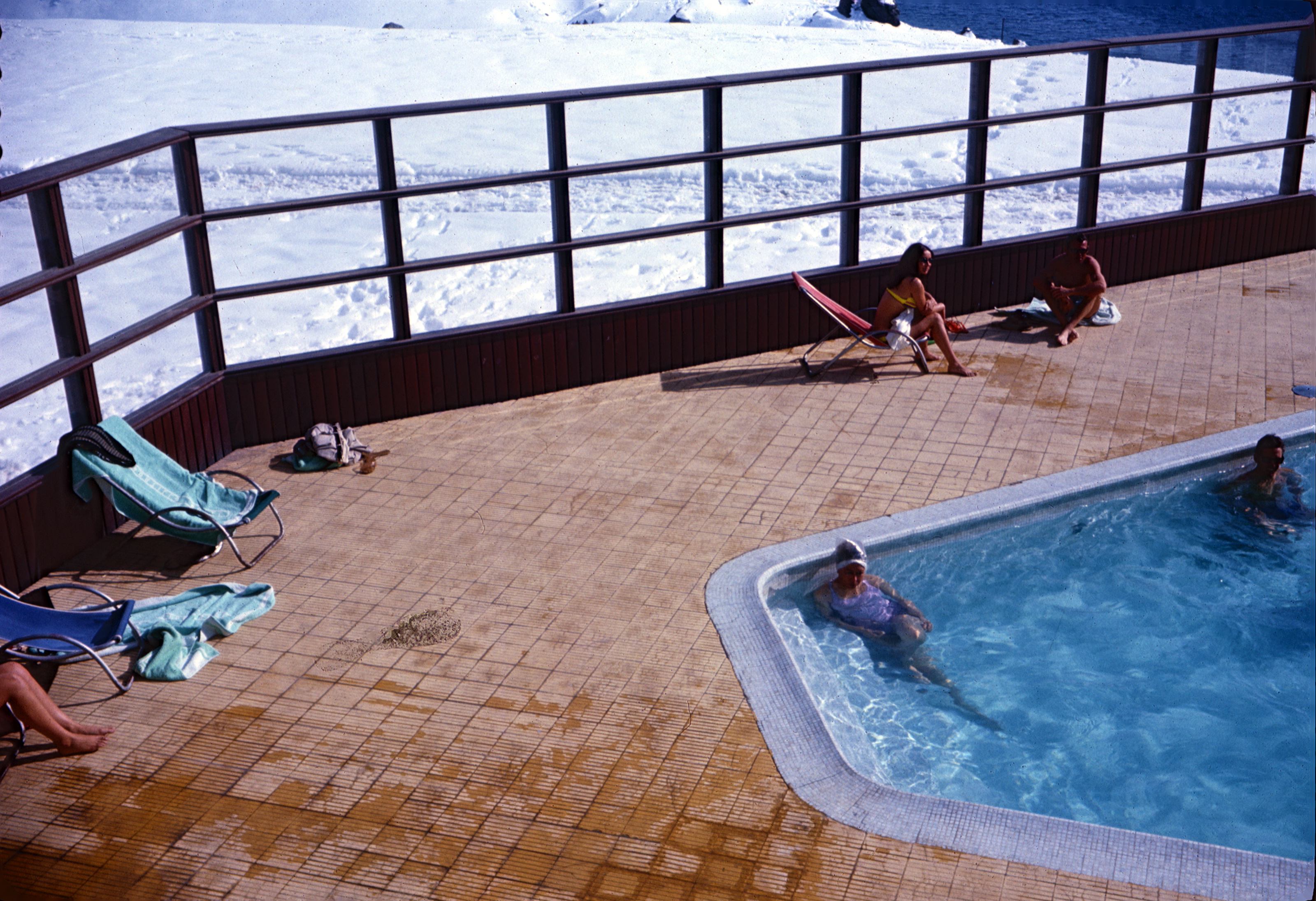 Hotel Portillo en los 60s