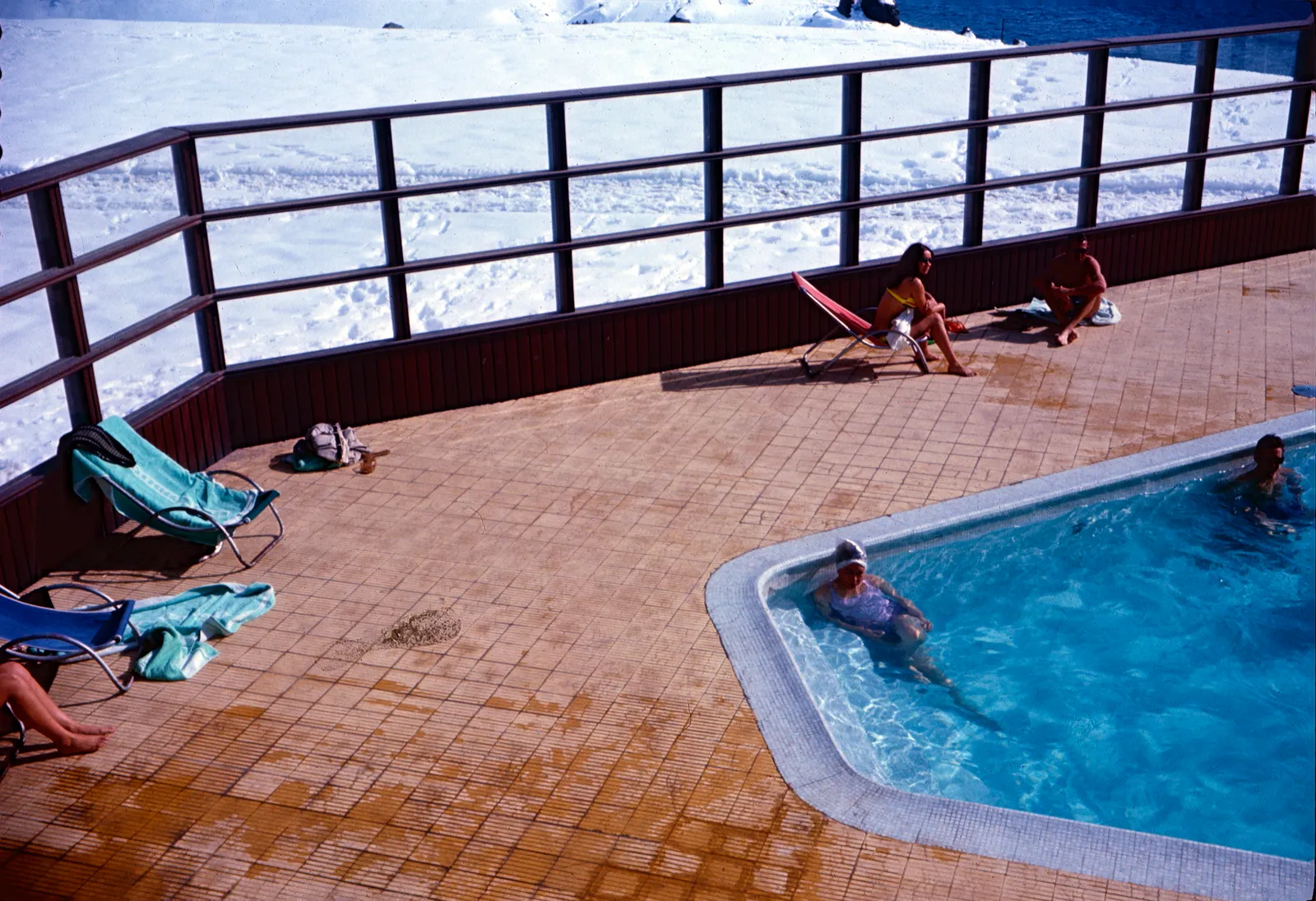 Hotel Portillo en los 60s
