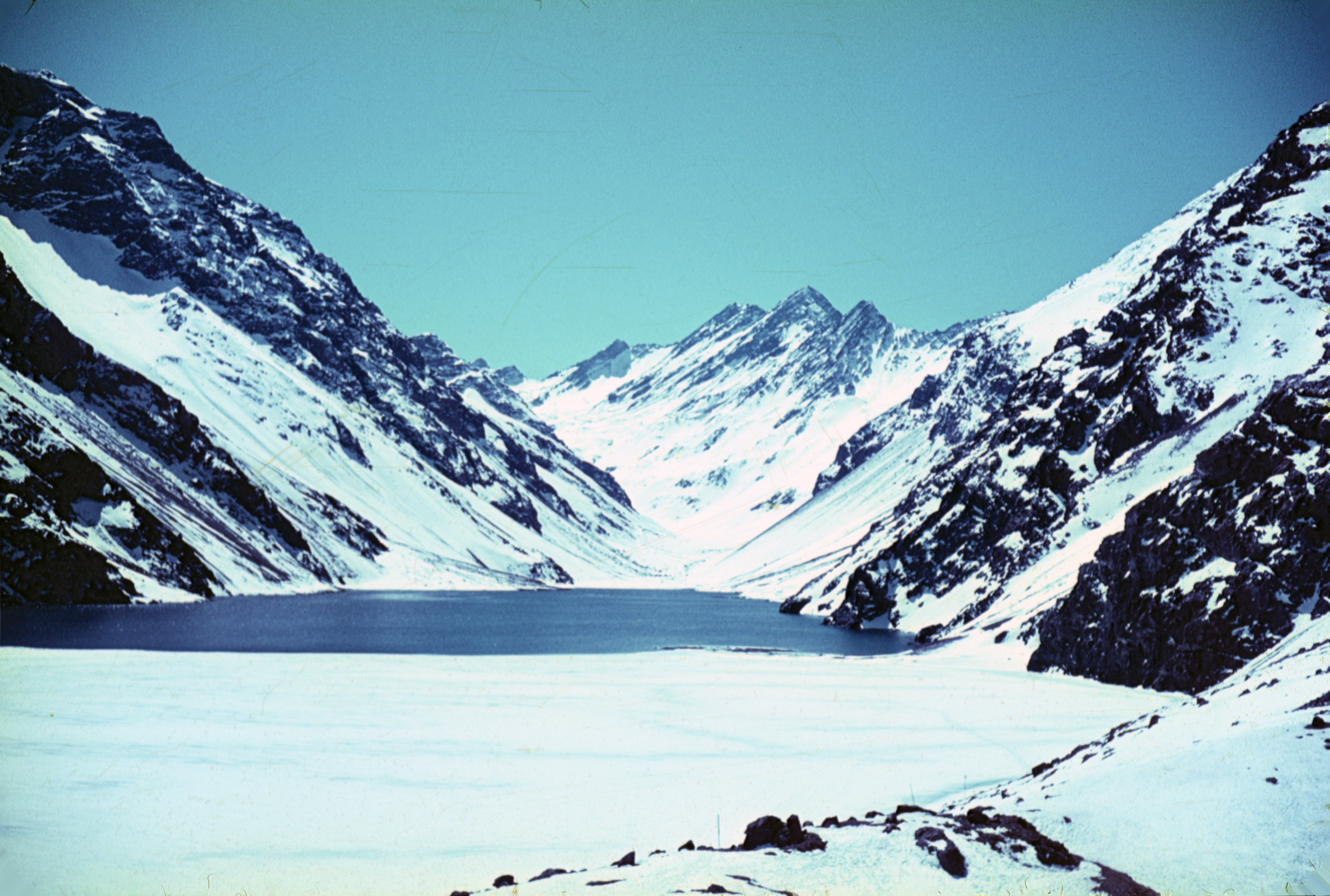 Laguna del Inca en 1969