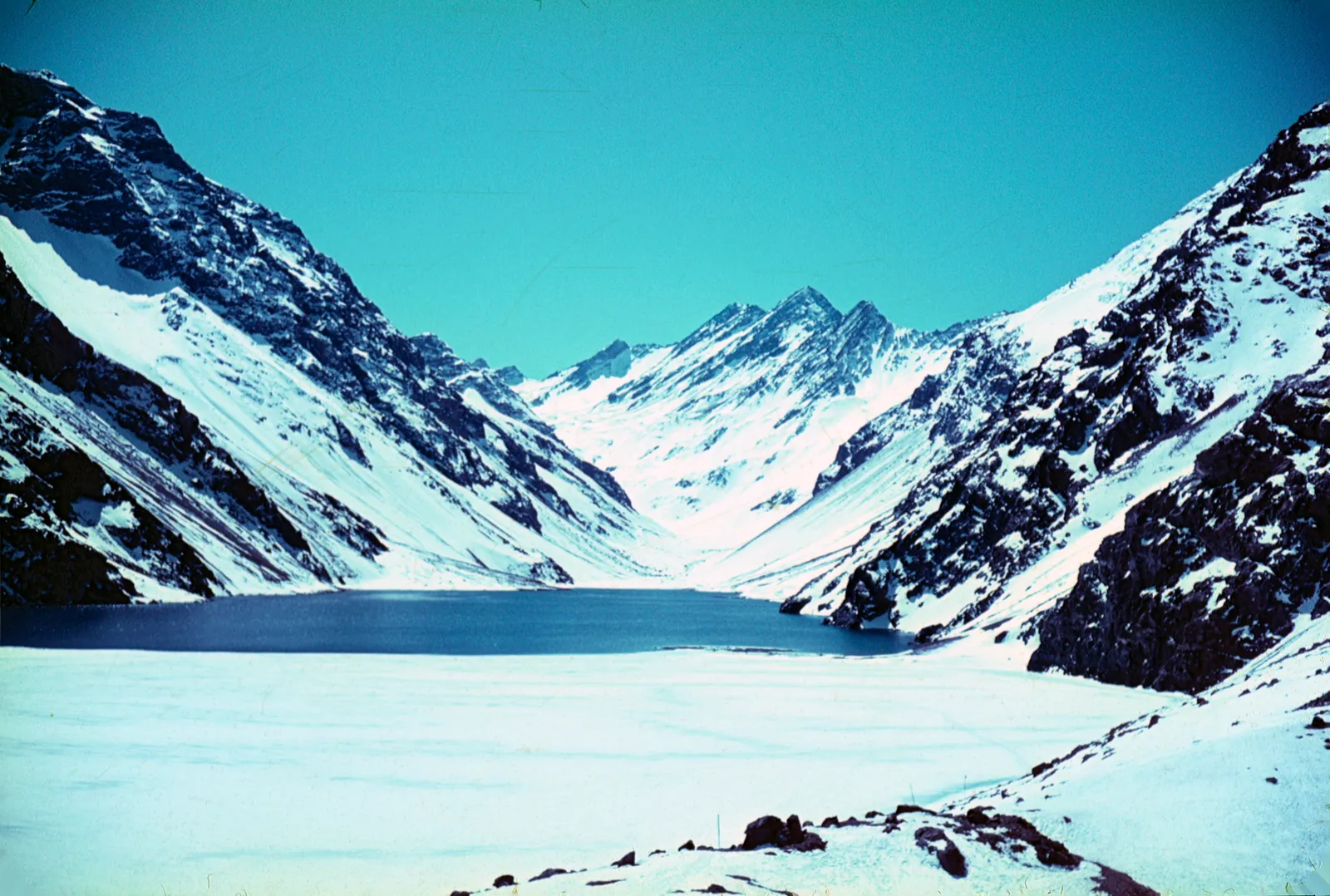 Laguna del Inca en 1969
