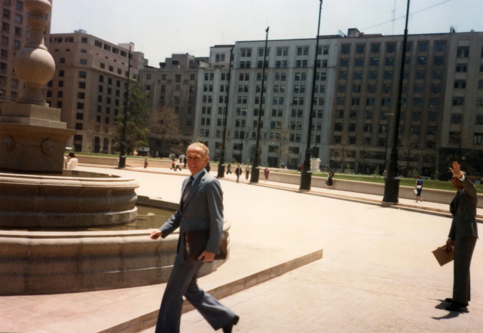 Plaza de la Constitución en 1983