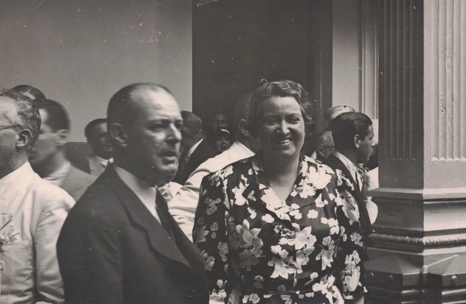 Gabriela Mistral en los 50s
