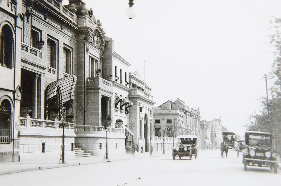 Alameda de Santiago ca. 1920