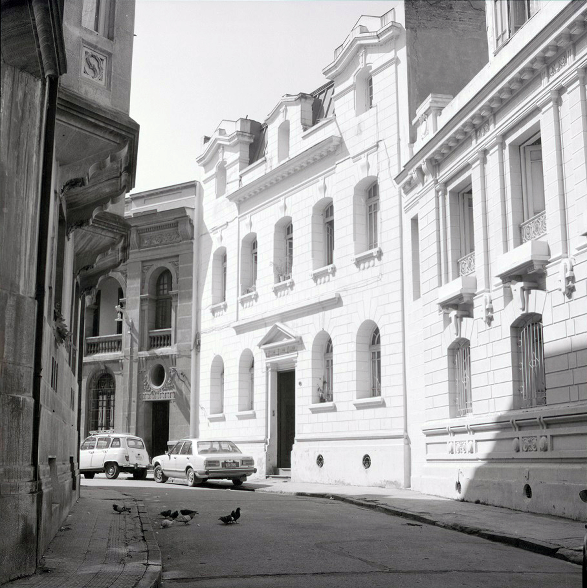 Calle Concha y Toro de Santiago en 1983