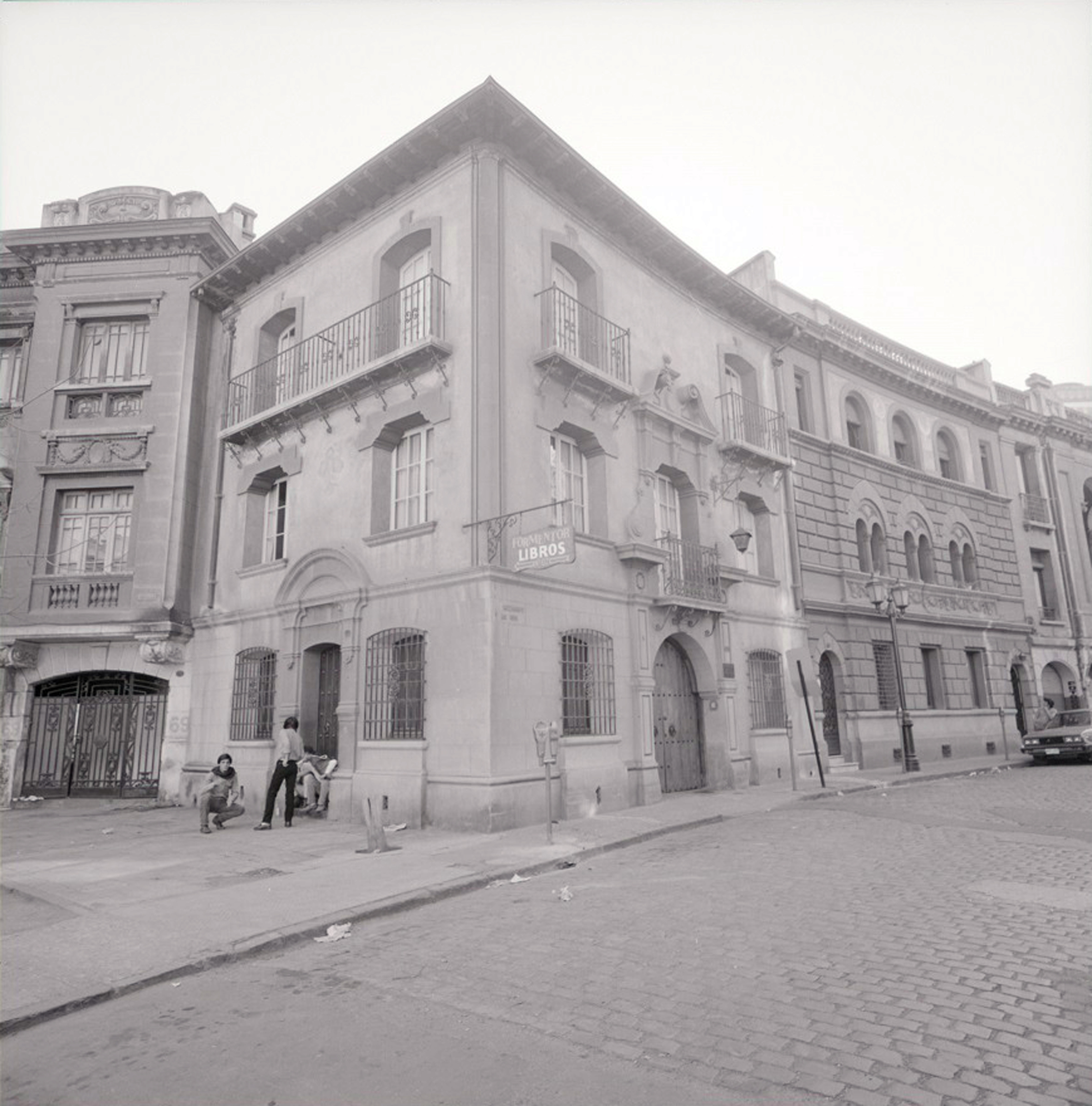 Calle Londres de Santiago en 1983