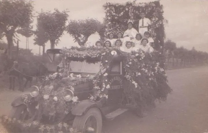 Día de la primavera en Coihueco en 1943