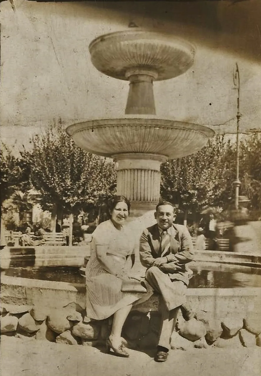 Plaza de Limache en los años 40s.